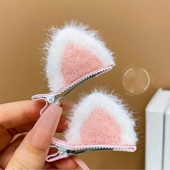 Adorable Rabbit Bunny Hair Clips Hair Jewelry Barrettes - Picture 2 of 3